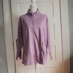 Live Life Large Sports Zip Up Jacket